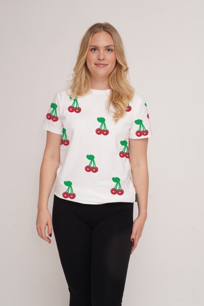 Kirsikka-paita, valkoinen
