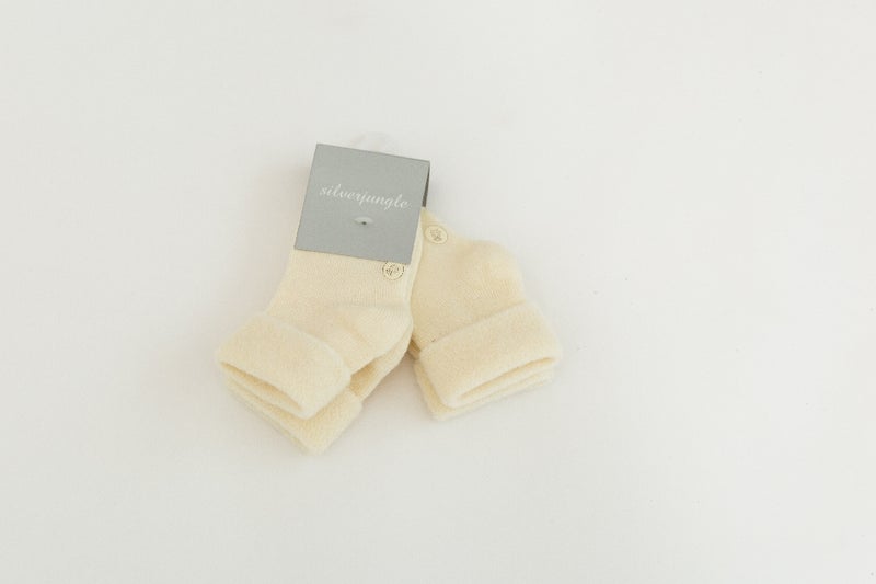 Baby-froteesukat 2-pack, luonnonvalk