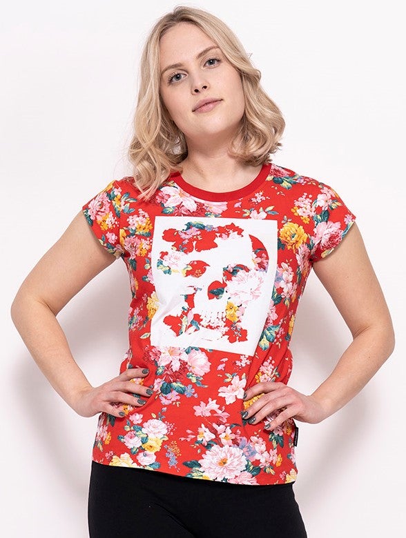 P&auml;&auml;kallo t-paita, punakukallinen